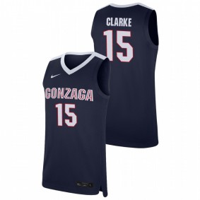 Brandon Clarke Gonzaga Bulldogs Navy Replica College Basketball Jersey