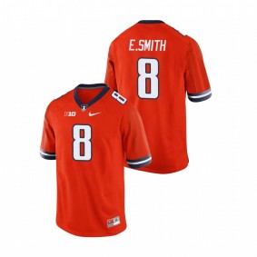 Eddie Smith Illinois Fighting Illini Orange Replica Football Jersey