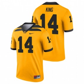 Desmond King Iowa Hawkeyes Gold Legend Alternate Jersey