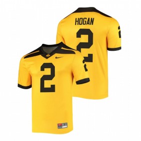 Men's Iowa Hawkeyes Deuce Hogan Gold Alternate Legend Jersey