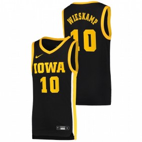 Iowa Hawkeyes Joe Wieskamp 2021 Black Basketball Dri-FIT Swingman Jersey