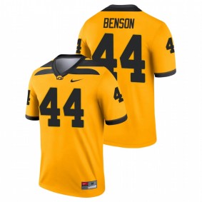 Seth Benson Iowa Hawkeyes Gold Legend Alternate Jersey