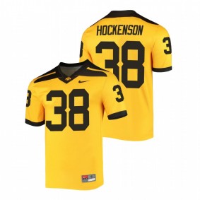 Men's Iowa Hawkeyes T.J. Hockenson Gold Alternate Legend Jersey