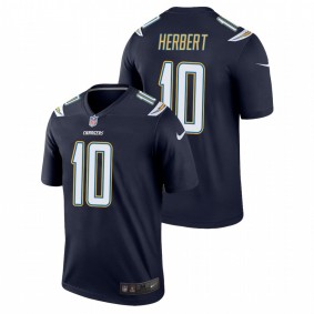 Men's Justin Herbert #10 Navy 2020 NFL Draft Legend Jersey