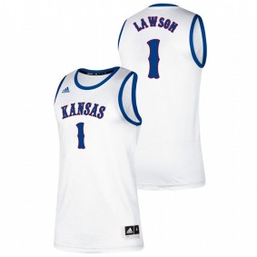 Dedric Lawson Kansas Jayhawks White Classic College Basketball Jersey