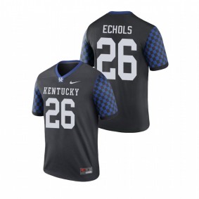 Men's Kentucky Wildcats Brandin Echols Black Legend Football Performance Nike Jersey