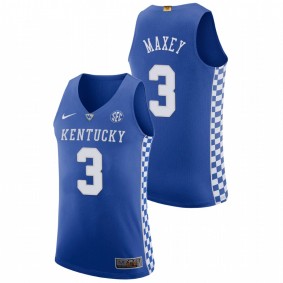 Tyrese Maxey Kentucky Wildcats Royal Authentic College Basketball Jersey