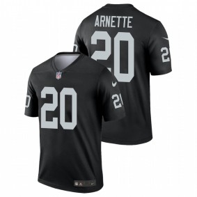 Men's Las Vegas Raiders Damon Arnette Black Legend Jersey