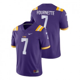 Male LSU Tigers Nike #7 Purple Leonard Fournette Game College Football Jersey