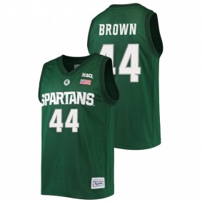 Michigan State Spartans Gabe Brown Green Alumni Commemorative Classic Men's Jersey