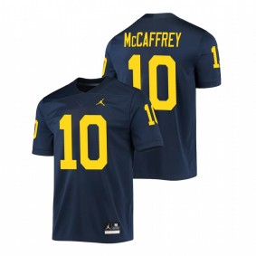 Dylan McCaffrey Michigan Wolverines Navy Game Jersey