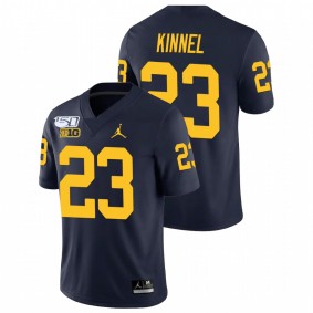 Men's Michigan Wolverines Tyree Kinnel Navy College Football Alumni Player Game Jersey