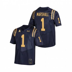 Men's Navy Midshipmen John Marshall Navy College Football Replica Jersey