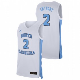 Cole Anthony North Carolina Tar Heels White Replica College Basketball Jordan Brand Jersey