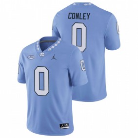 Men's North Carolina Tar Heels Ja'Qurious Conley Carolina Blue Replica Football Game Jersey