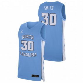 K.J. Smith North Carolina Tar Heels Carolina Blue College Basketball Replica Jordan Brand Jersey