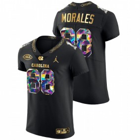 Kamari Morales North Carolina Tar Heels Diamond Edition Black #88 Jersey