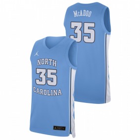 Ryan McAdoo North Carolina Tar Heels Carolina Blue College Basketball Replica Jordan Brand Jersey