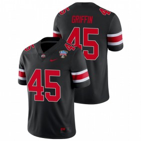 Men's Ohio State Buckeyes Archie Griffin Black 2021 Sugar Bowl College Football Jersey