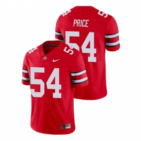 Men's Ohio State Buckeyes Billy Price Scarlet College Football Game Jersey