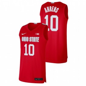 Ohio State Buckeyes Justin Ahrens Scarlet Alumni Limited Basketball Jersey