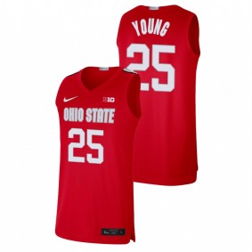 Ohio State Buckeyes Kyle Young Scarlet Alumni Limited Basketball Jersey