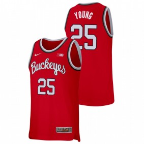 Kyle Young Ohio State Buckeyes Scarlet Replica College Basketball Nike Jersey