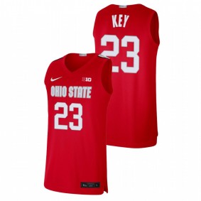 Ohio State Buckeyes Zed Key Scarlet Alumni Limited Basketball Jersey