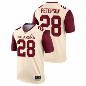 Adrian Peterson Oklahoma Sooners Cream Legend Alternate Jersey