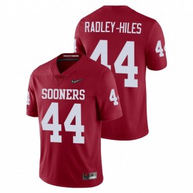 Men's Oklahoma Sooners Brendan Radley-Hiles Crimson College Football Playoff Game Nike Jersey