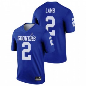 CeeDee Lamb Oklahoma Sooners Blue Legend Football Jersey