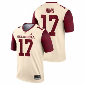 Marvin Mims Oklahoma Sooners Cream Legend Alternate Jersey