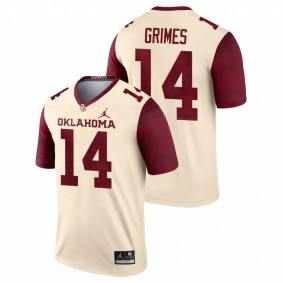 Reggie Grimes Oklahoma Sooners Cream Legend Alternate Jersey