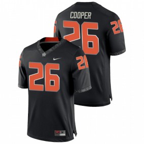 Men's Oklahoma State Cowboys Micah Cooper #26 Black College Football Game Jersey