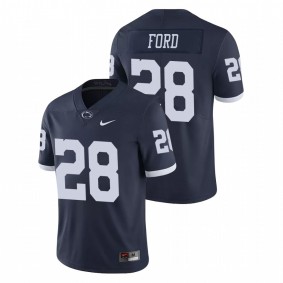 Men's Penn State Nittany Lions Devyn Ford Navy Limited College Football Jersey