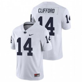 Men's Penn State Nittany Lions Sean Clifford White Limited College Football Nike Jersey