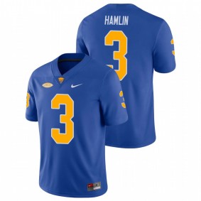 Men's Pitt Panthers Damar Hamlin Royal Nike College Football Game Jersey