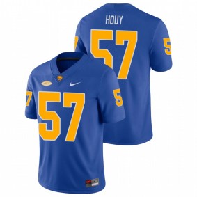 Men's Pitt Panthers Gabe Houy Royal Nike College Football Game Jersey