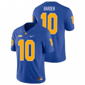 Men's Pitt Panthers Jaylon Barden Royal Nike College Football Game Jersey