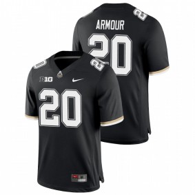 Men's Purdue Boilermakers Alfred Armour Black College Football Game Jersey