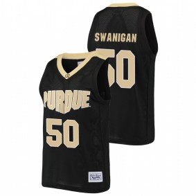 Caleb Swanigan Purdue Boilermakers Black Alumni Basketball Jersey