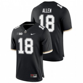 Men's Purdue Boilermakers Cam Allen Black College Football Game Jersey