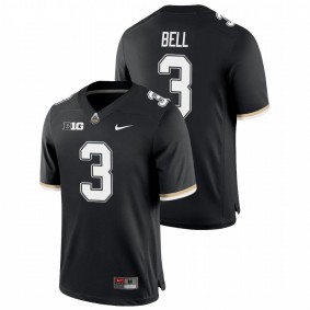 Men's Purdue Boilermakers David Bell Black College Football Game Jersey