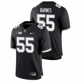 Men's Purdue Boilermakers Derrick Barnes Black College Football Game Jersey