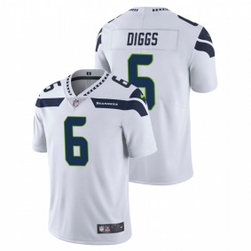 Men's Seattle Seahawks Quandre Diggs White Vapor Limited Jersey