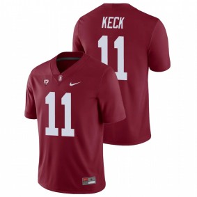 Men's Stanford Cardinal Thunder Keck #11 Cardinal College Football Game Jersey