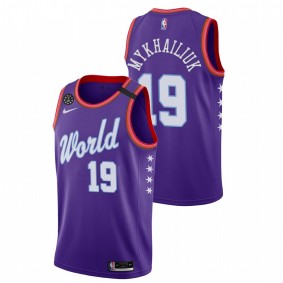 Svi Mykhailiuk Purple 2020 NBA Rising Star Jersey