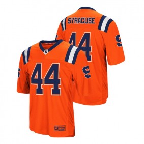 Male Syracuse Orange Authentic #44 Orange Foos-Ball Football Colosseum Jersey