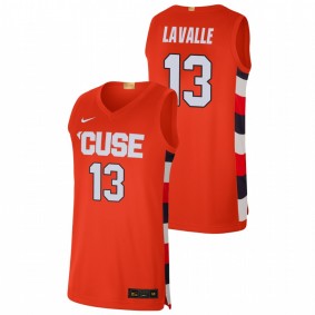 Men's Syracuse Orange #13 Orange Chris LaValle College Baketball Alumni Limited Jersey