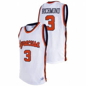 Syracuse Orange Kadary Richmond 2021 White College Basketball Original Retro Jersey